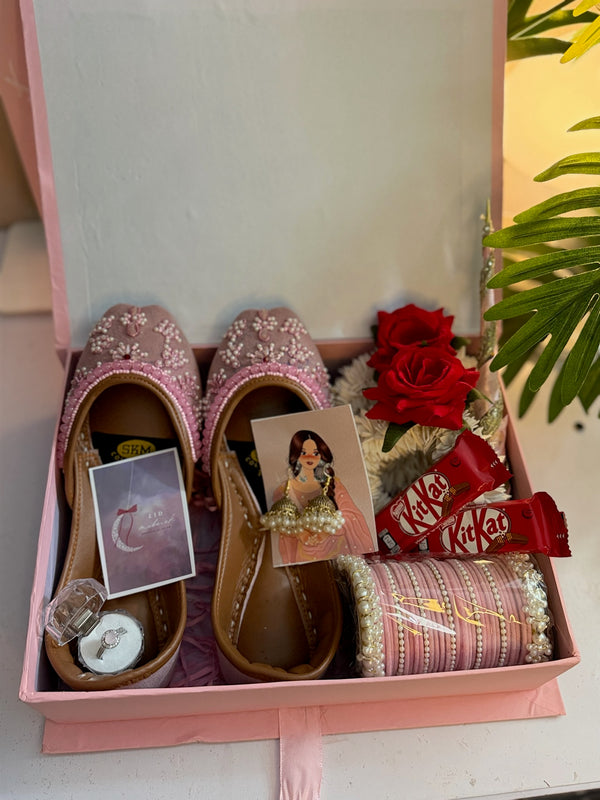 Pink Khussa Box
