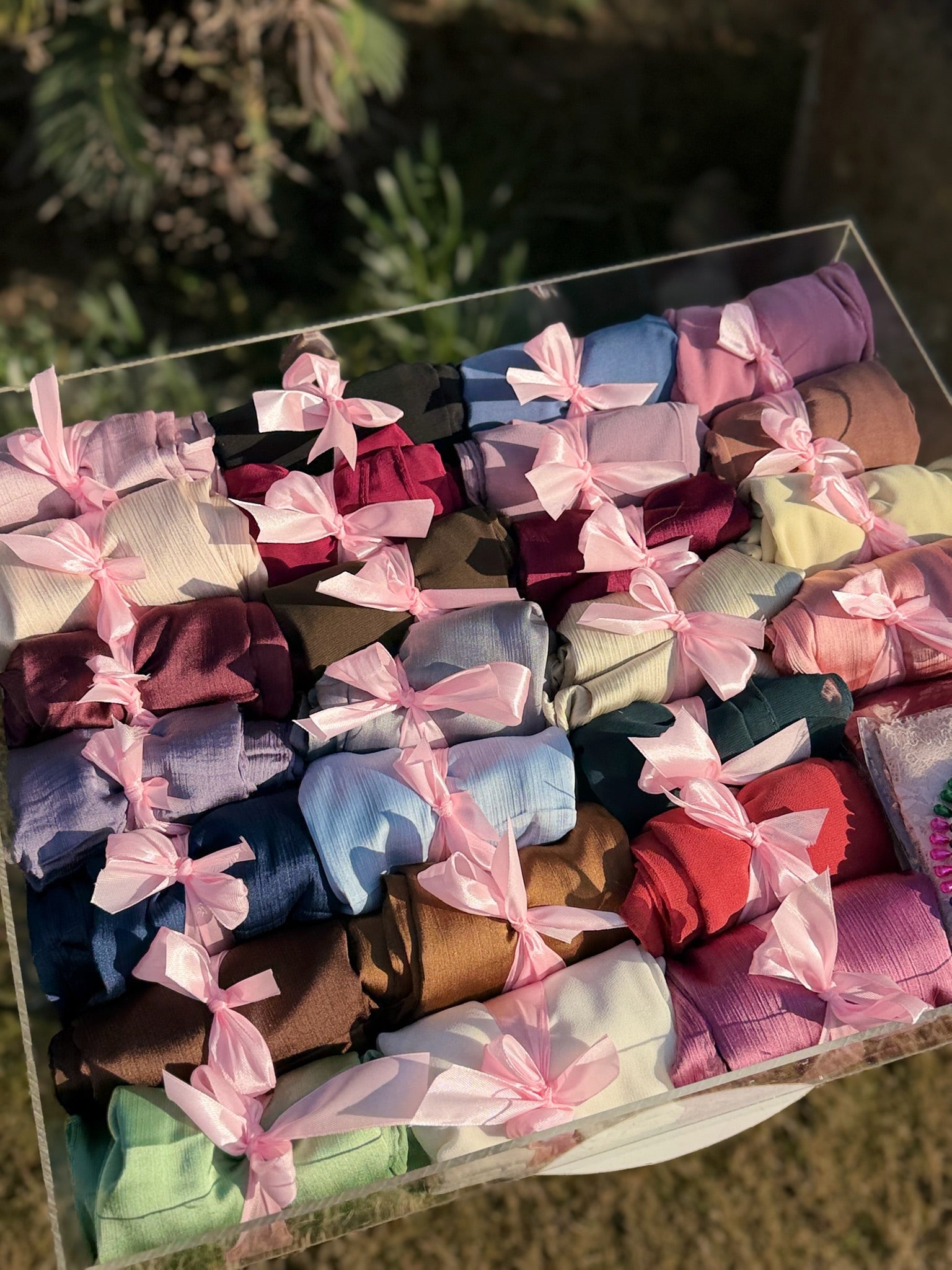 Acrylic Hijab Box