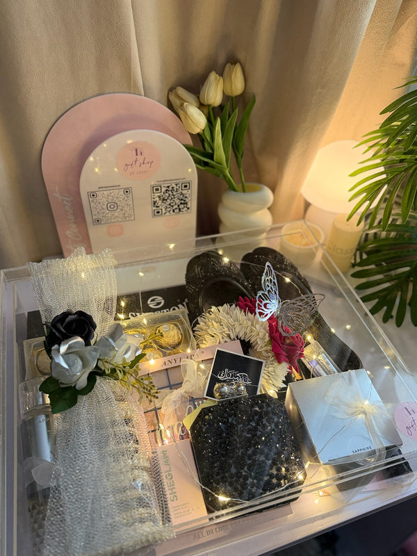 Premium Black Essential Box For Her