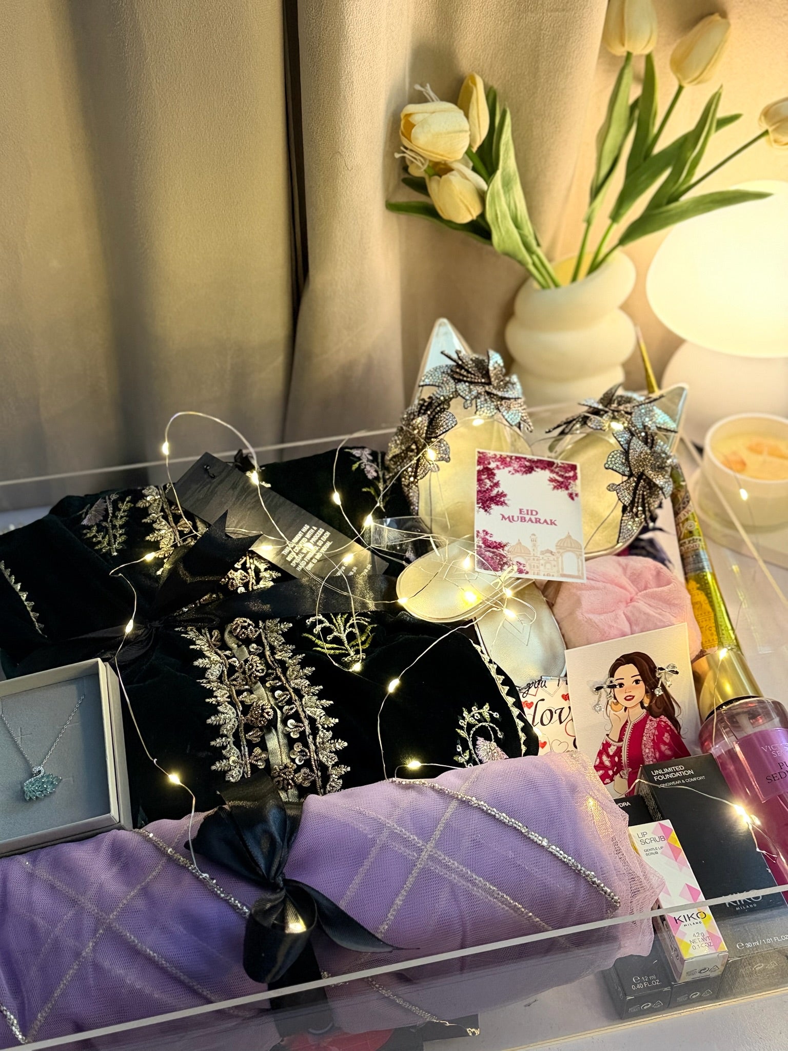 Premium Acrylic Hamper For Her