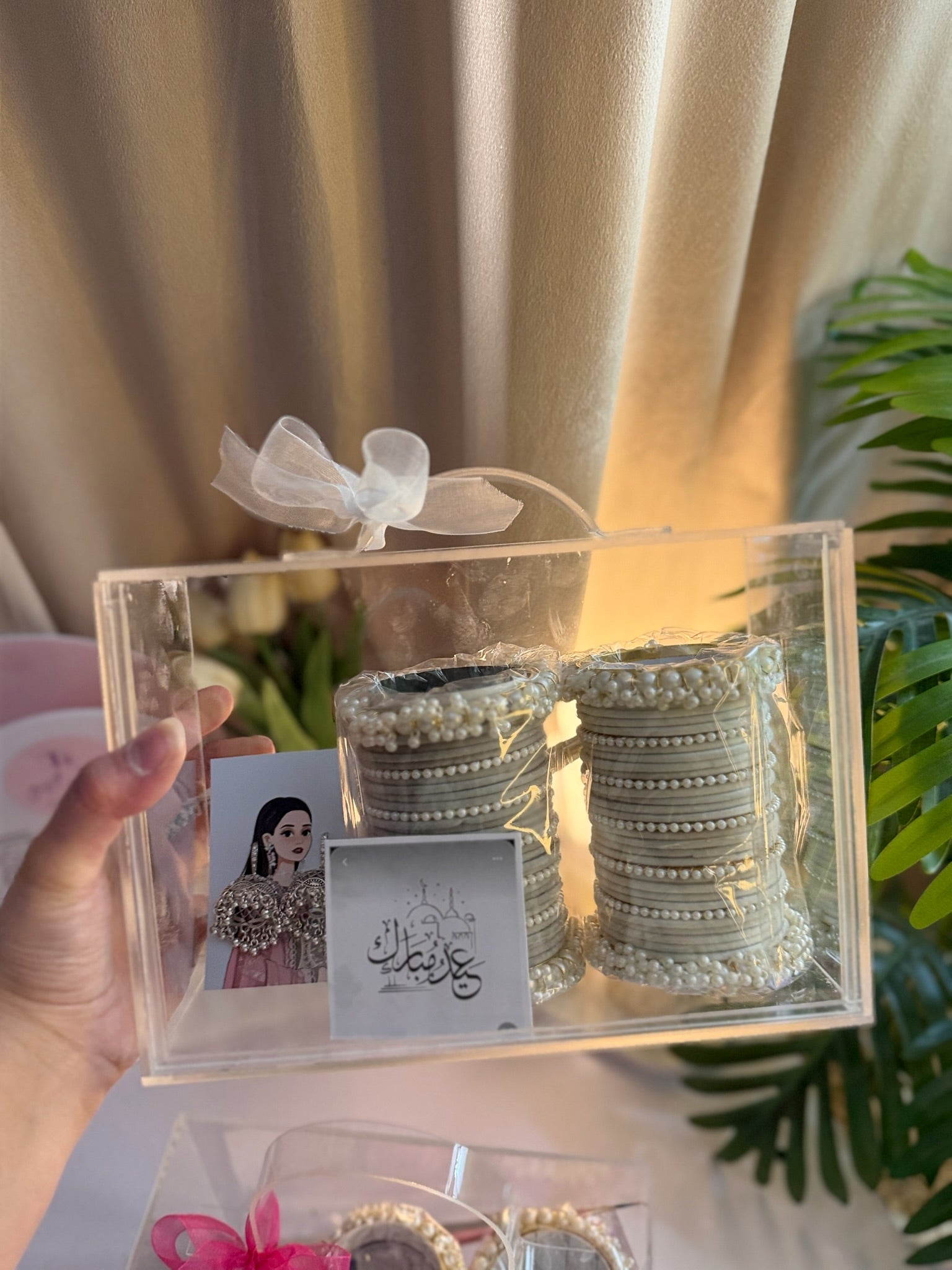 Bangles Acrylic Basket