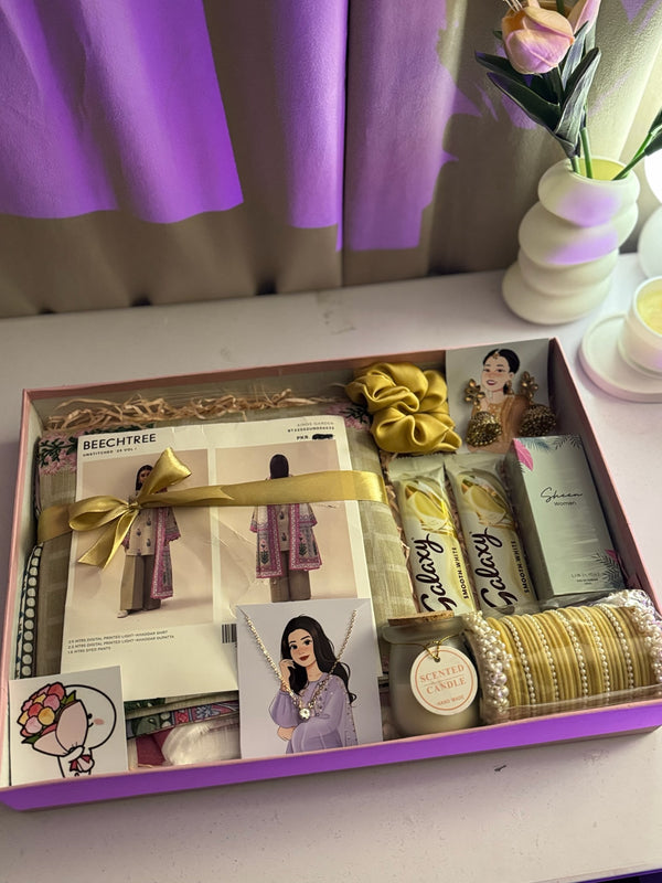 Beige Theme Giftbox For Her