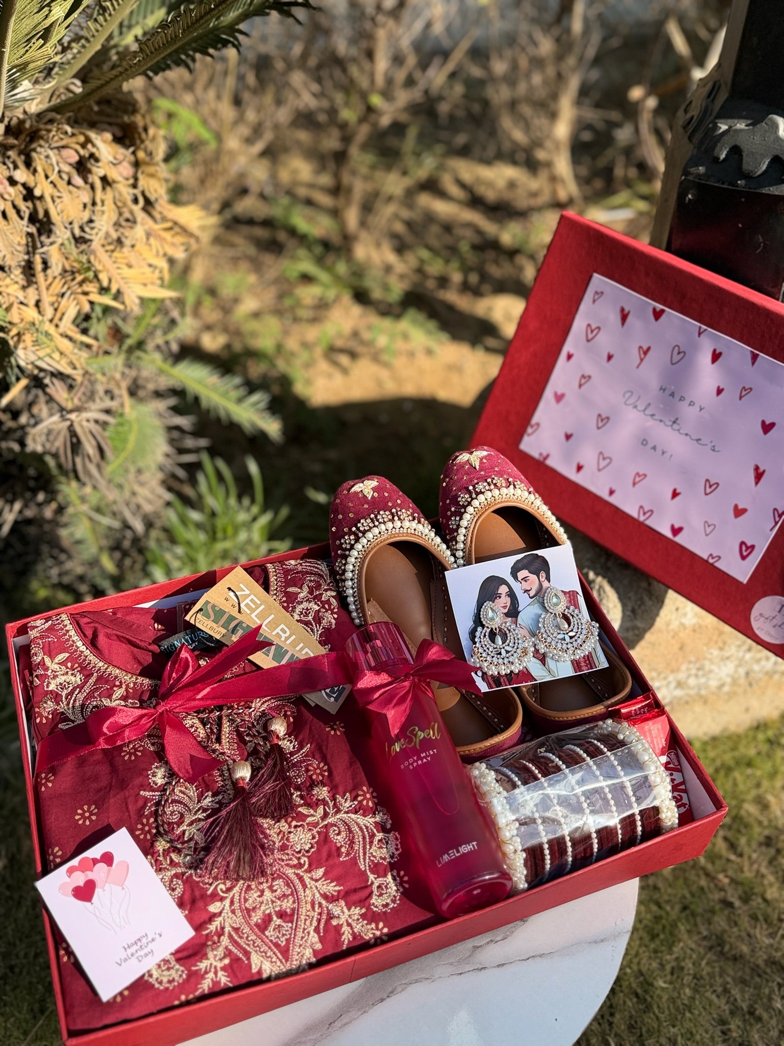 Red Themed Love Box for Her