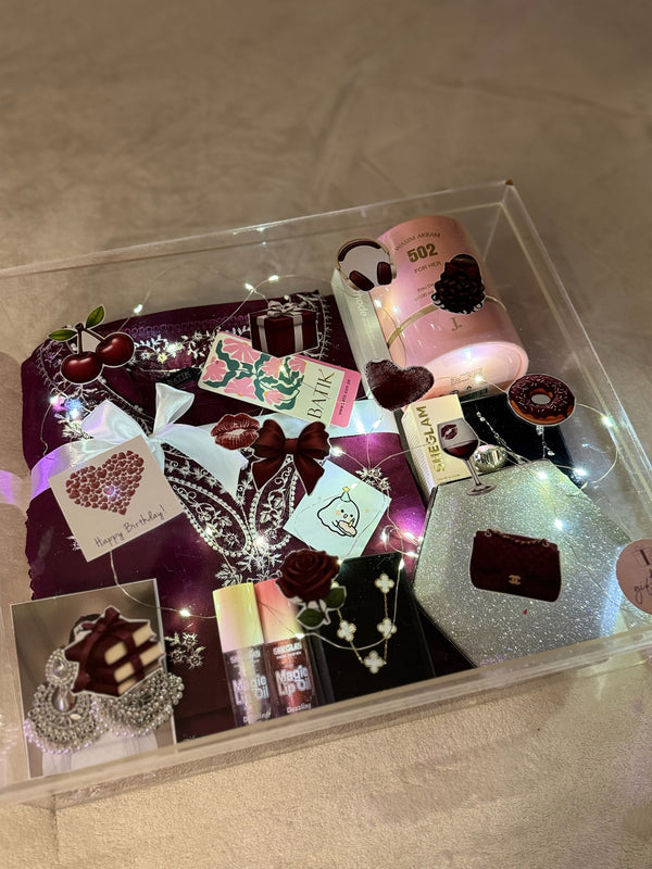 Acrylic Hamper For Her