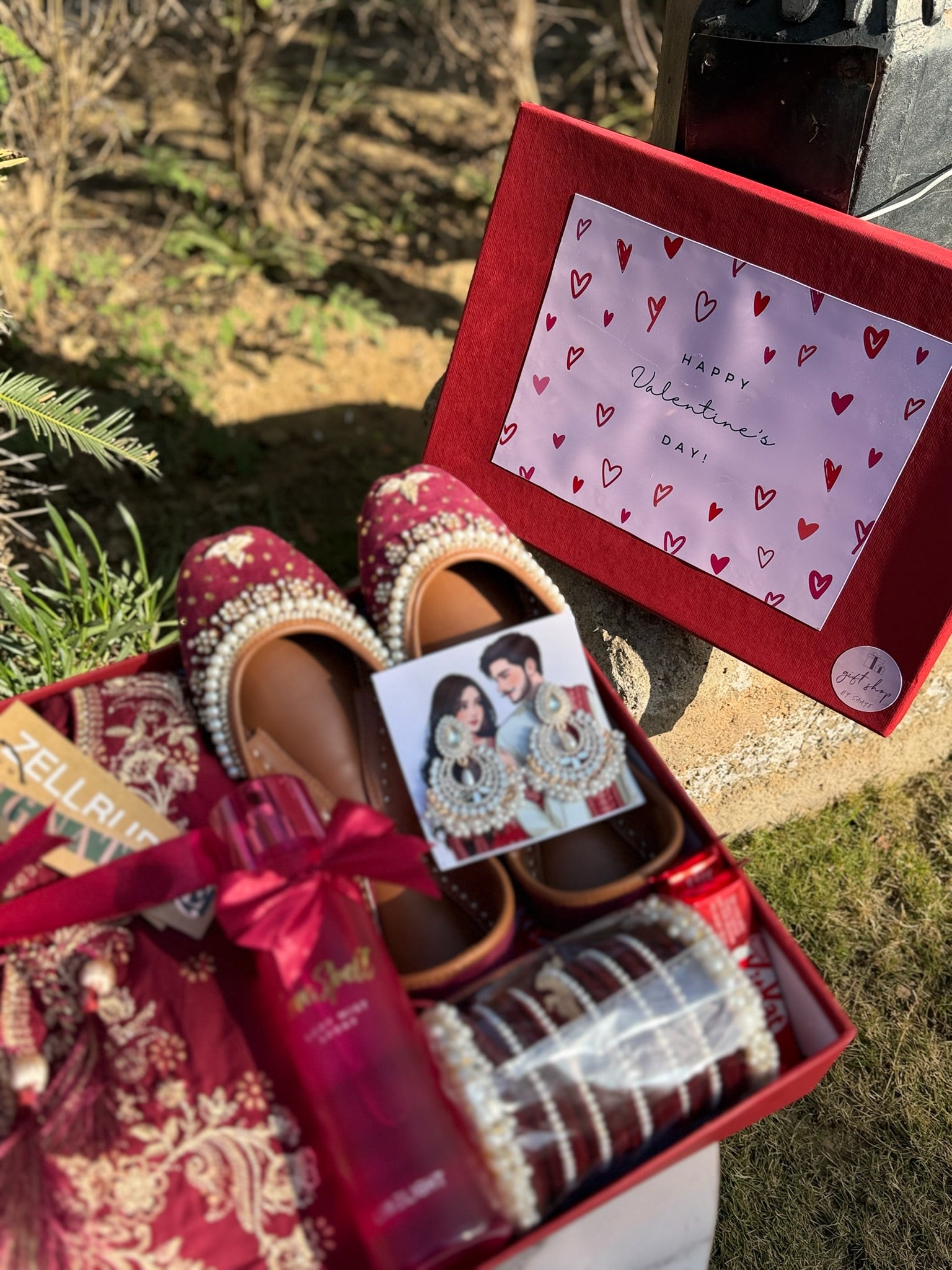 Red Themed Love Box for Her