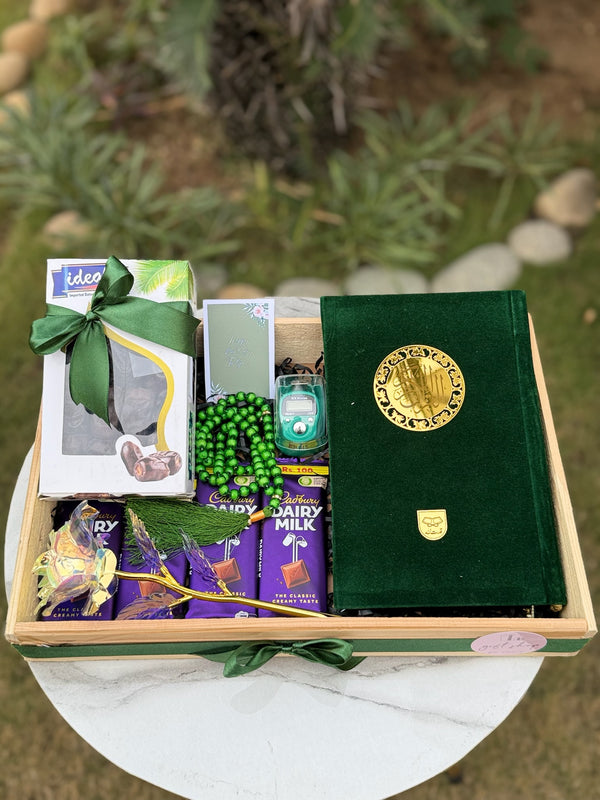 Green Quran Hamper