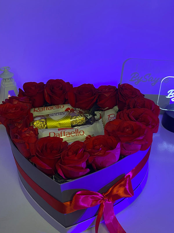 Eternal Rose & Chocolate Box