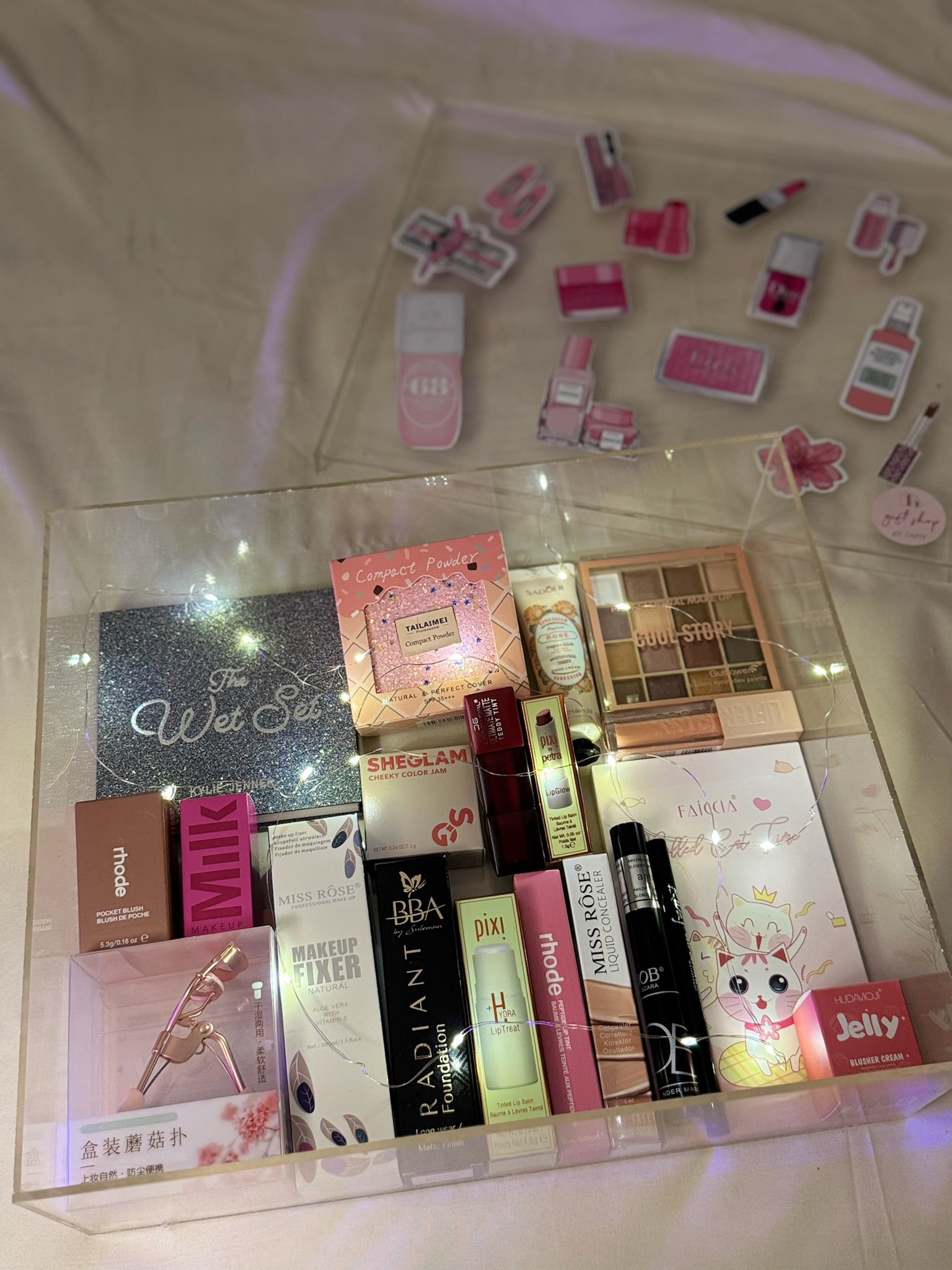 Acrylic Makeup Gift Box