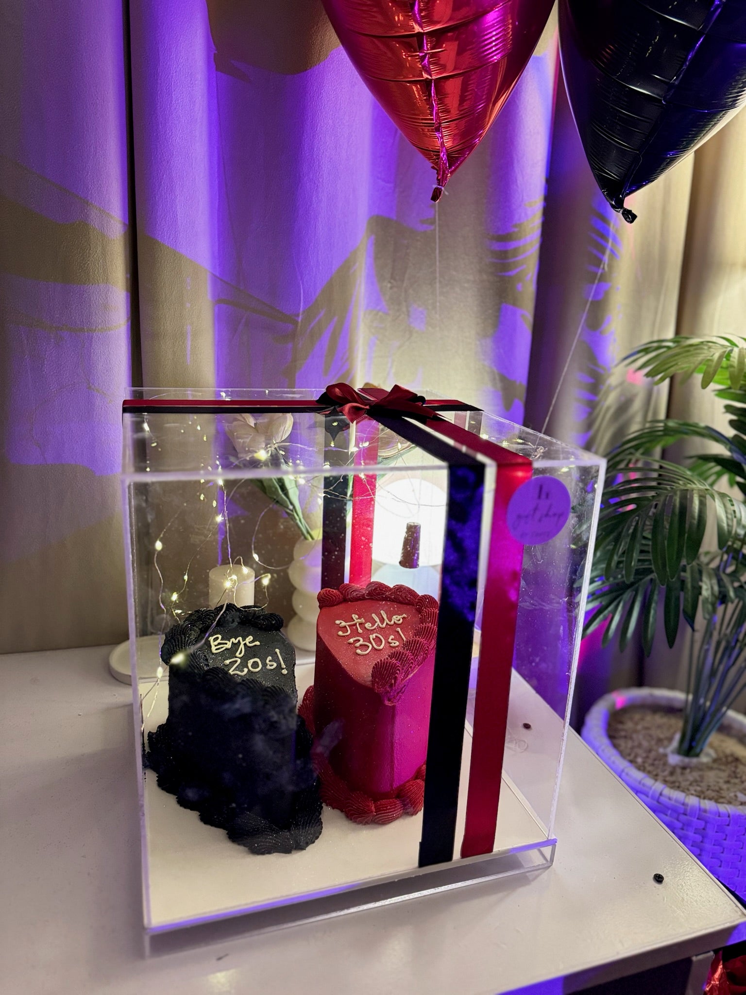 Cake and Flowers