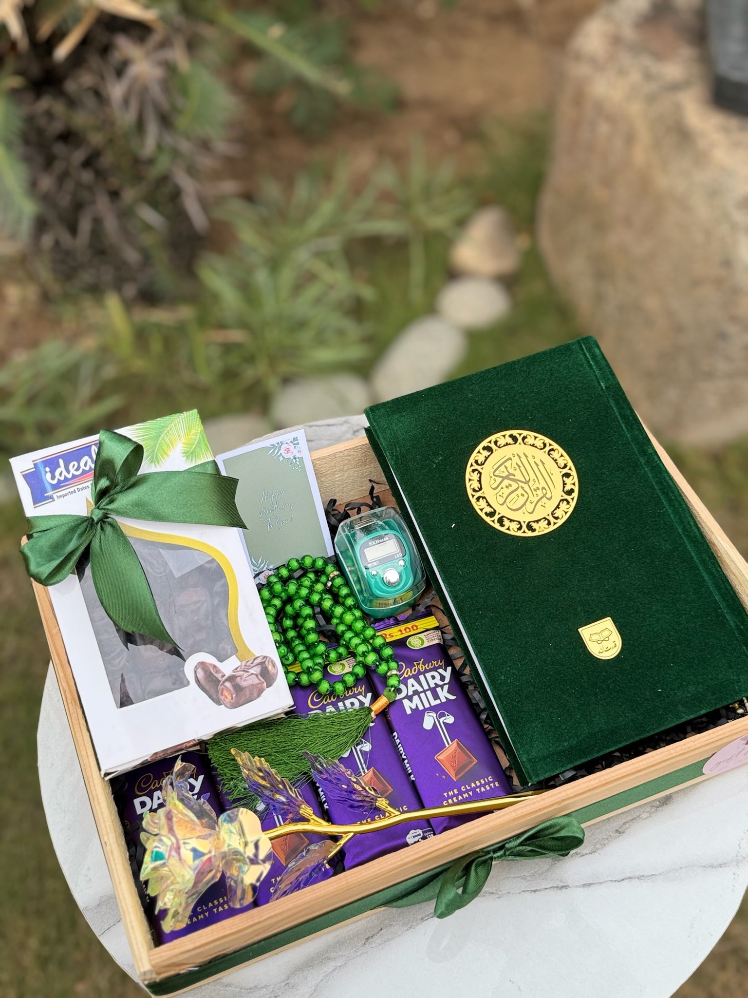 Green Quran Hamper