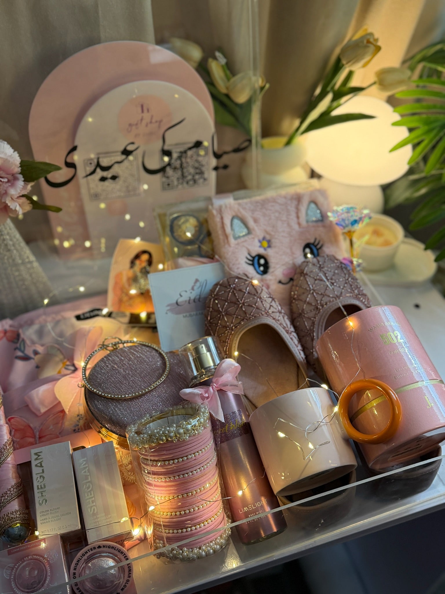 Pink Premium Acrylic Box For Her