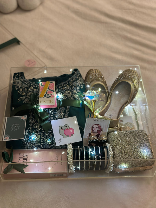 Green Premium Acrylic Box