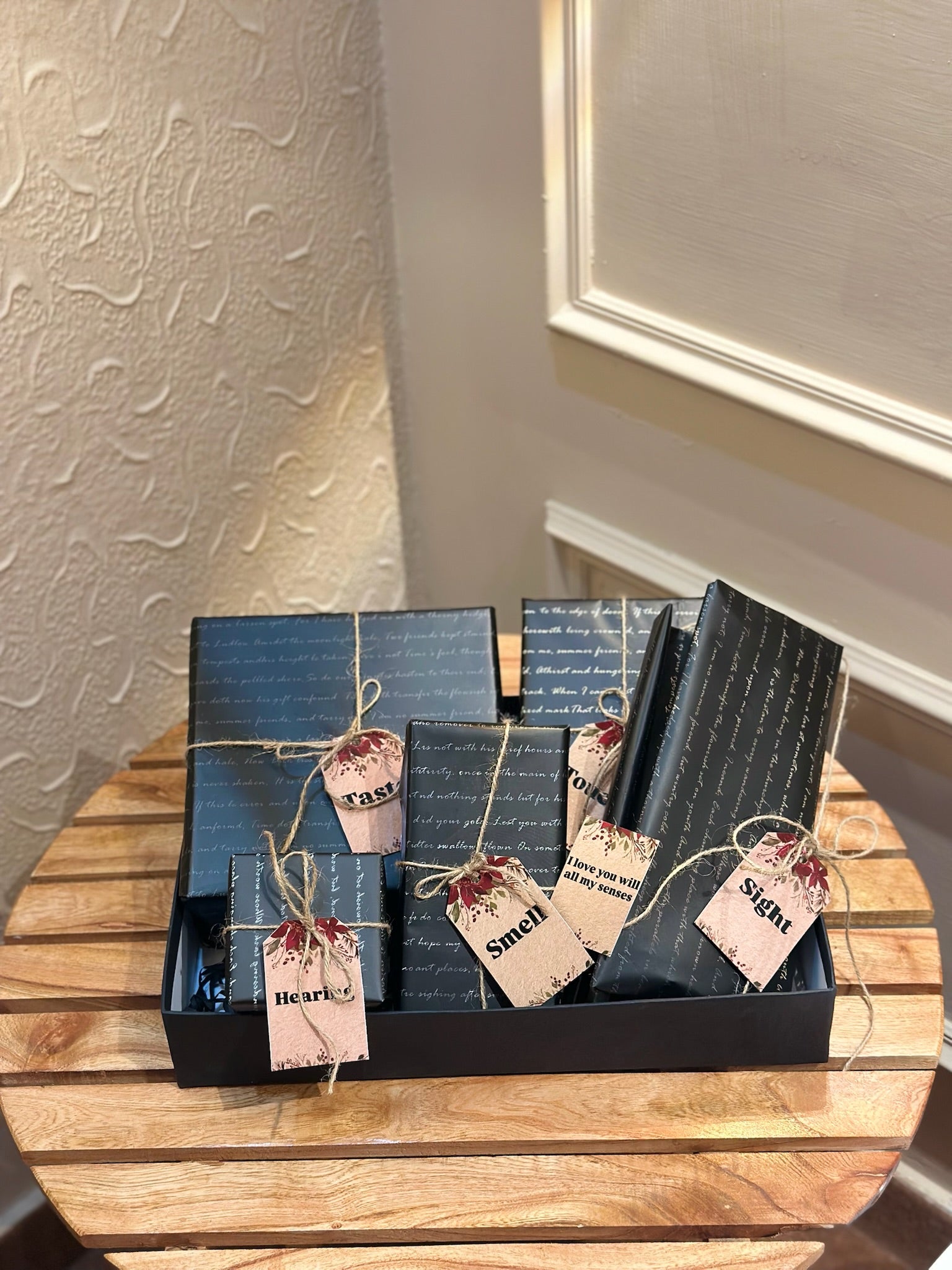 Five senses gift for him