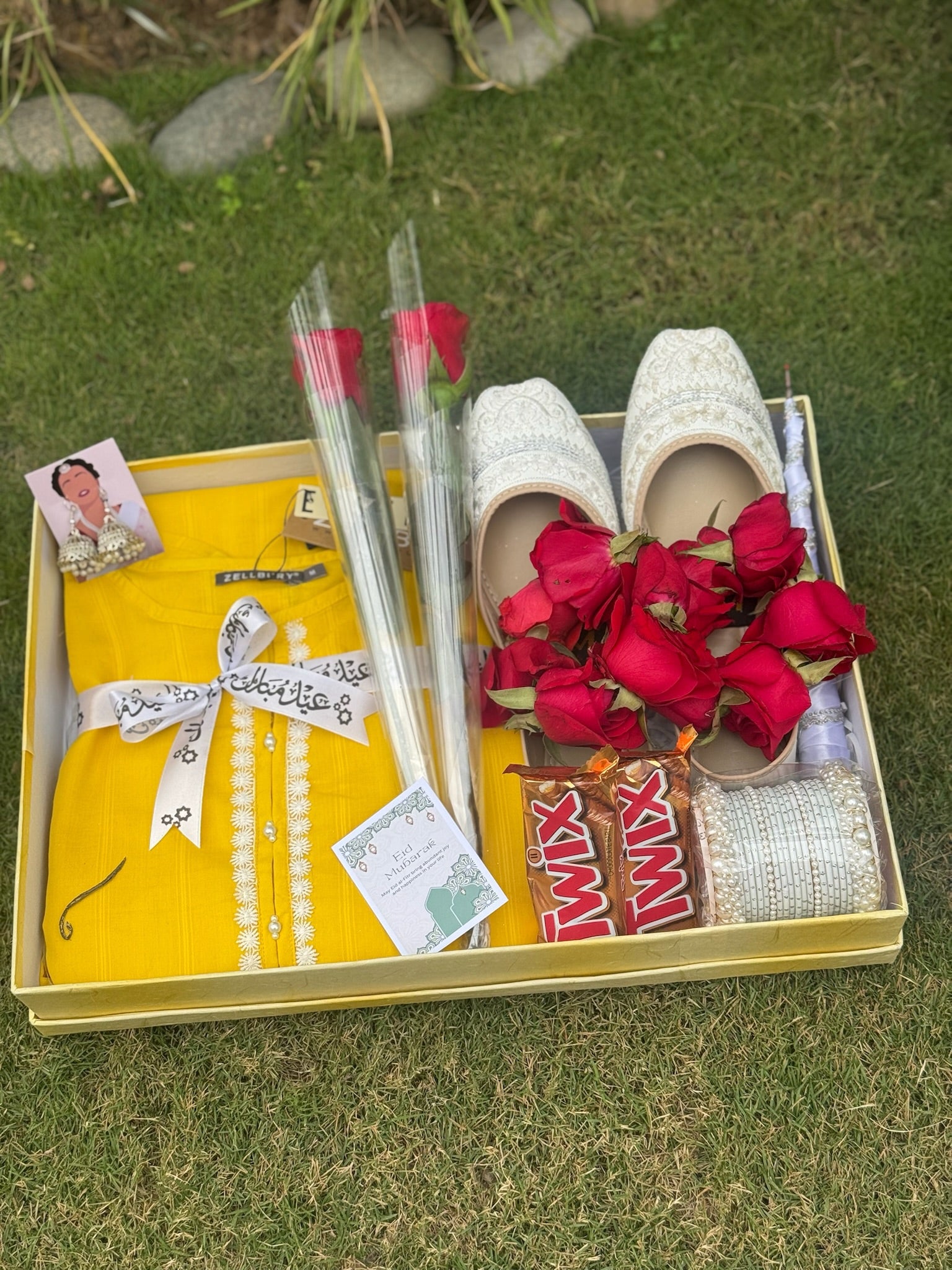 Yellow Giftbox For Her