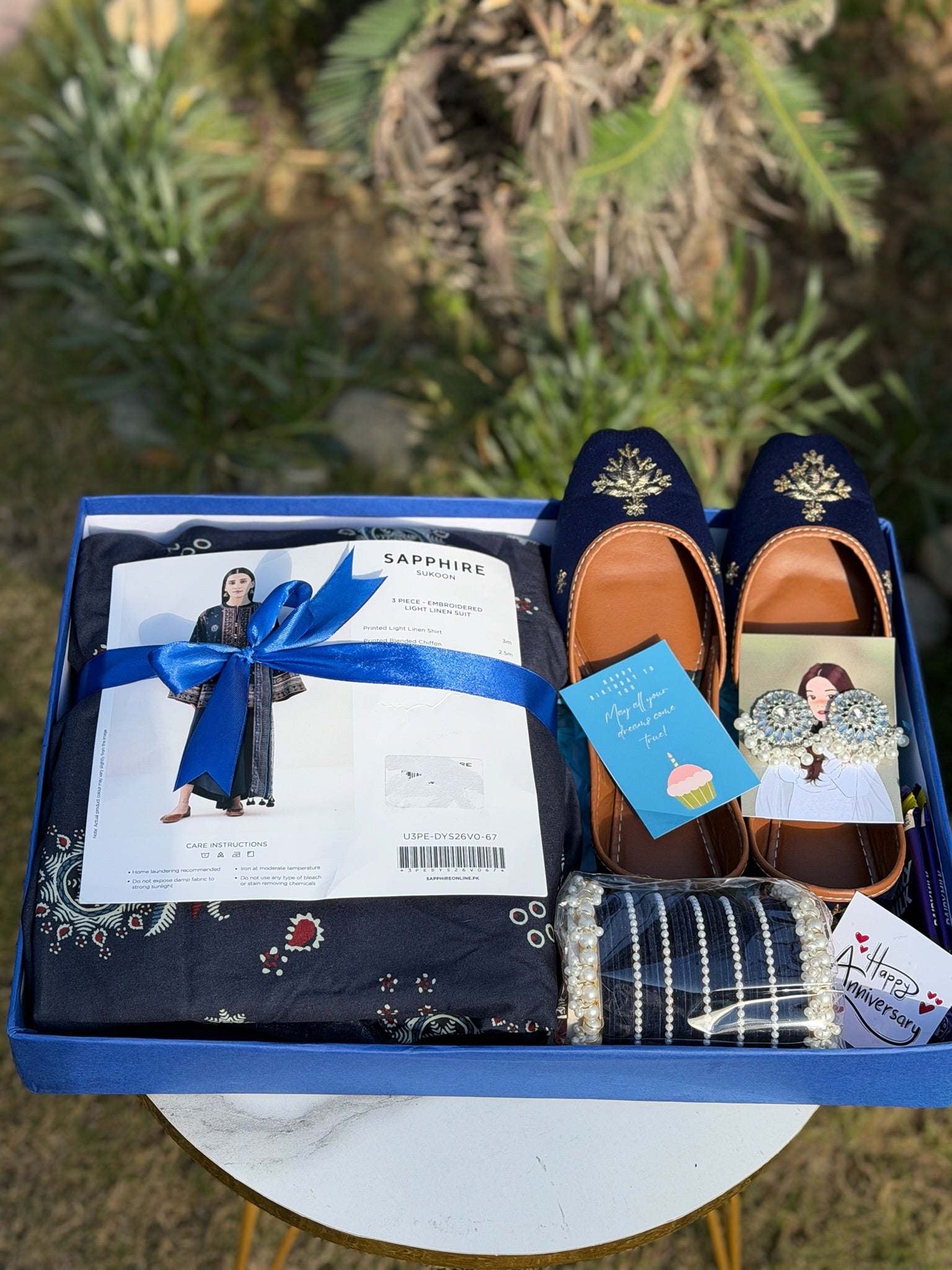 Blue Themed Box For Her