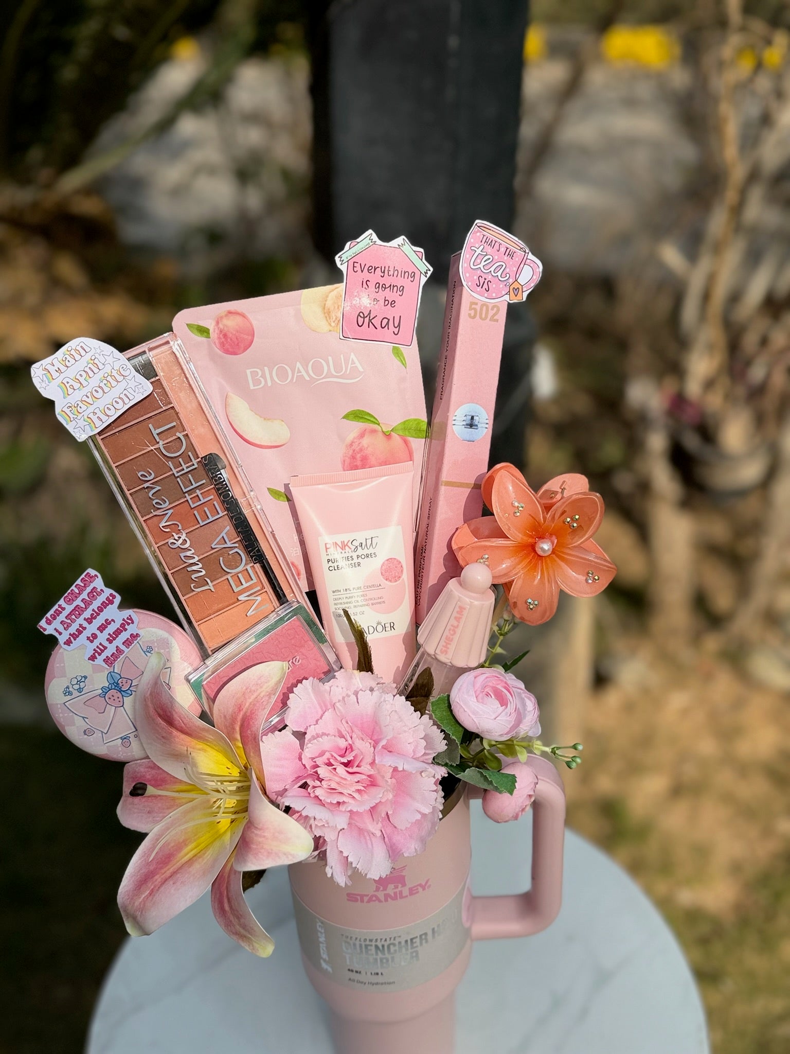 Pink Stanley Bouquet