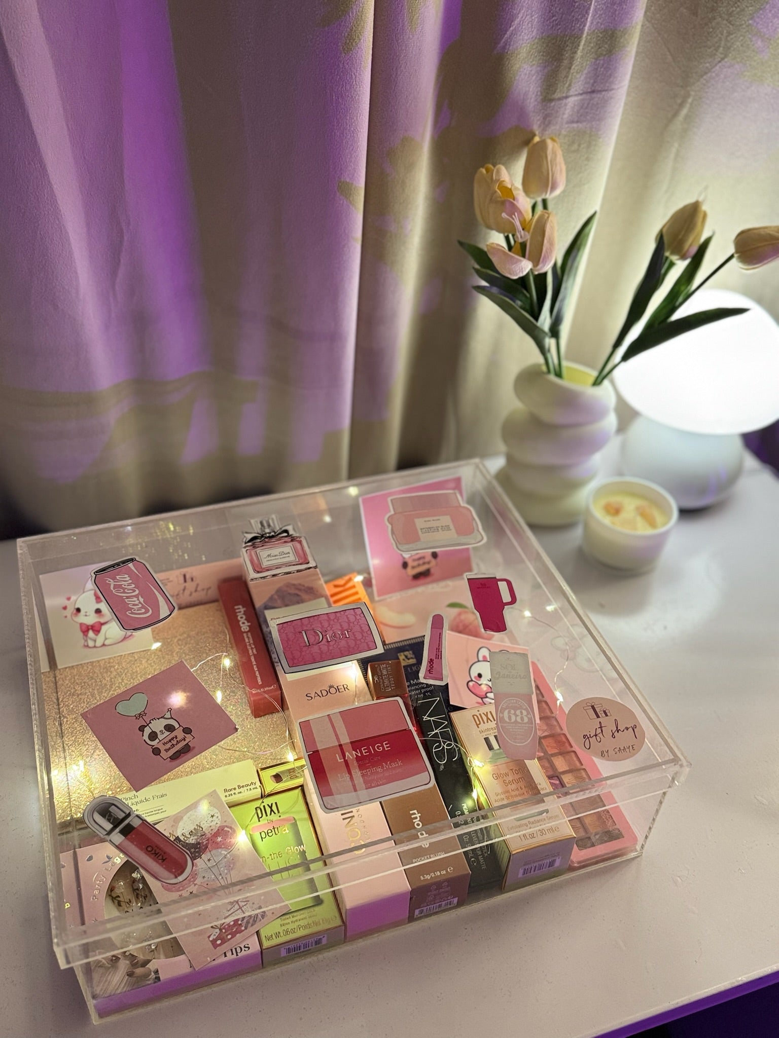 Acrylic Makeup Box