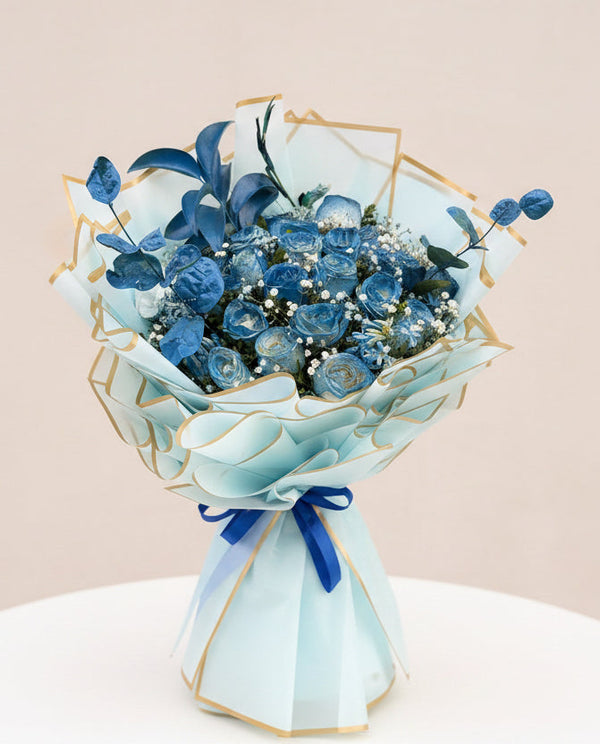 Premium Blue Bouquet