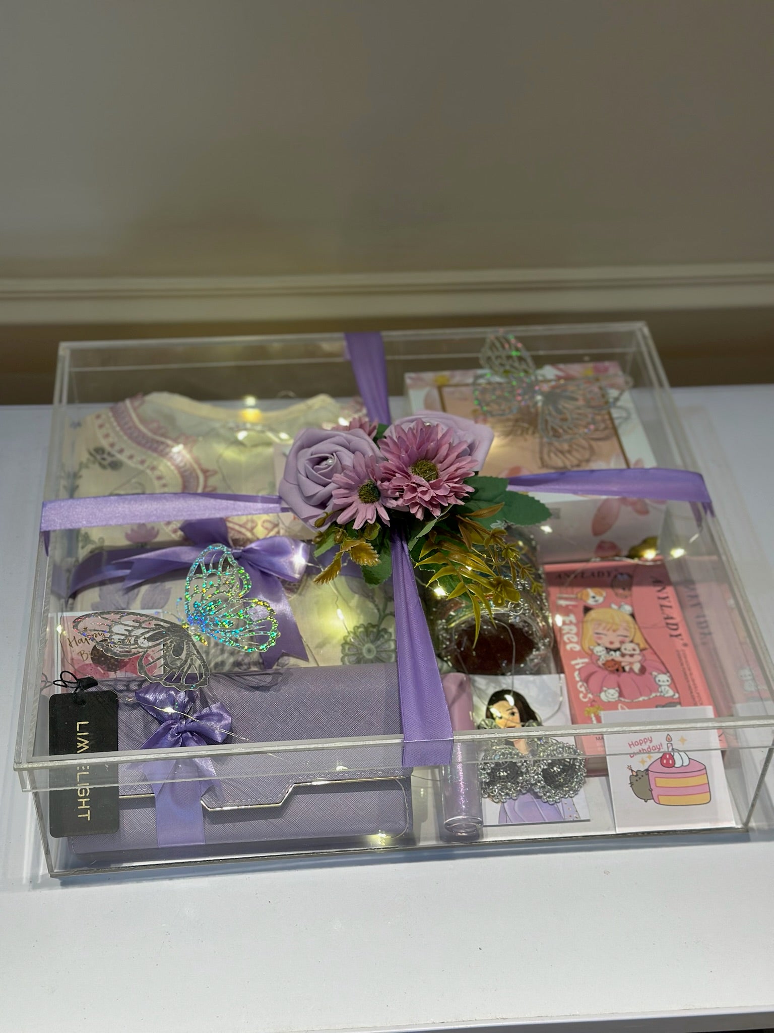 All in one Acrylic Giftbox for her