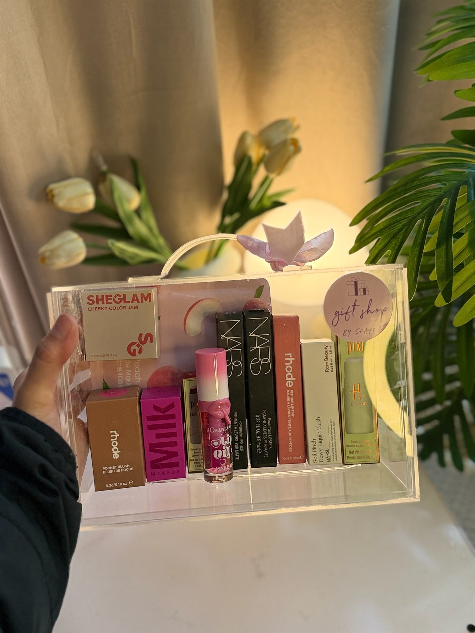 Acrylic Makeup Basket