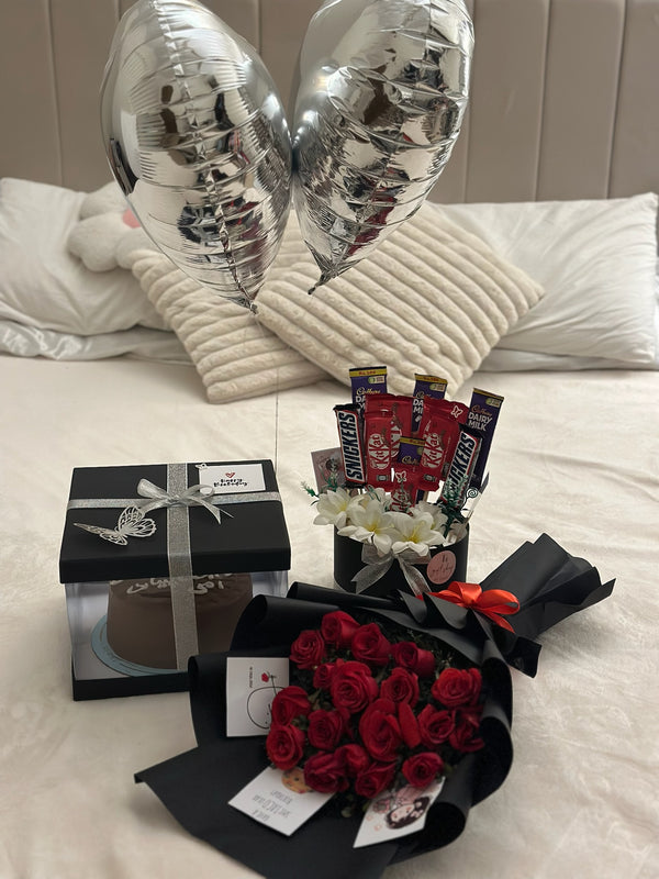 Crimson elegance hamper