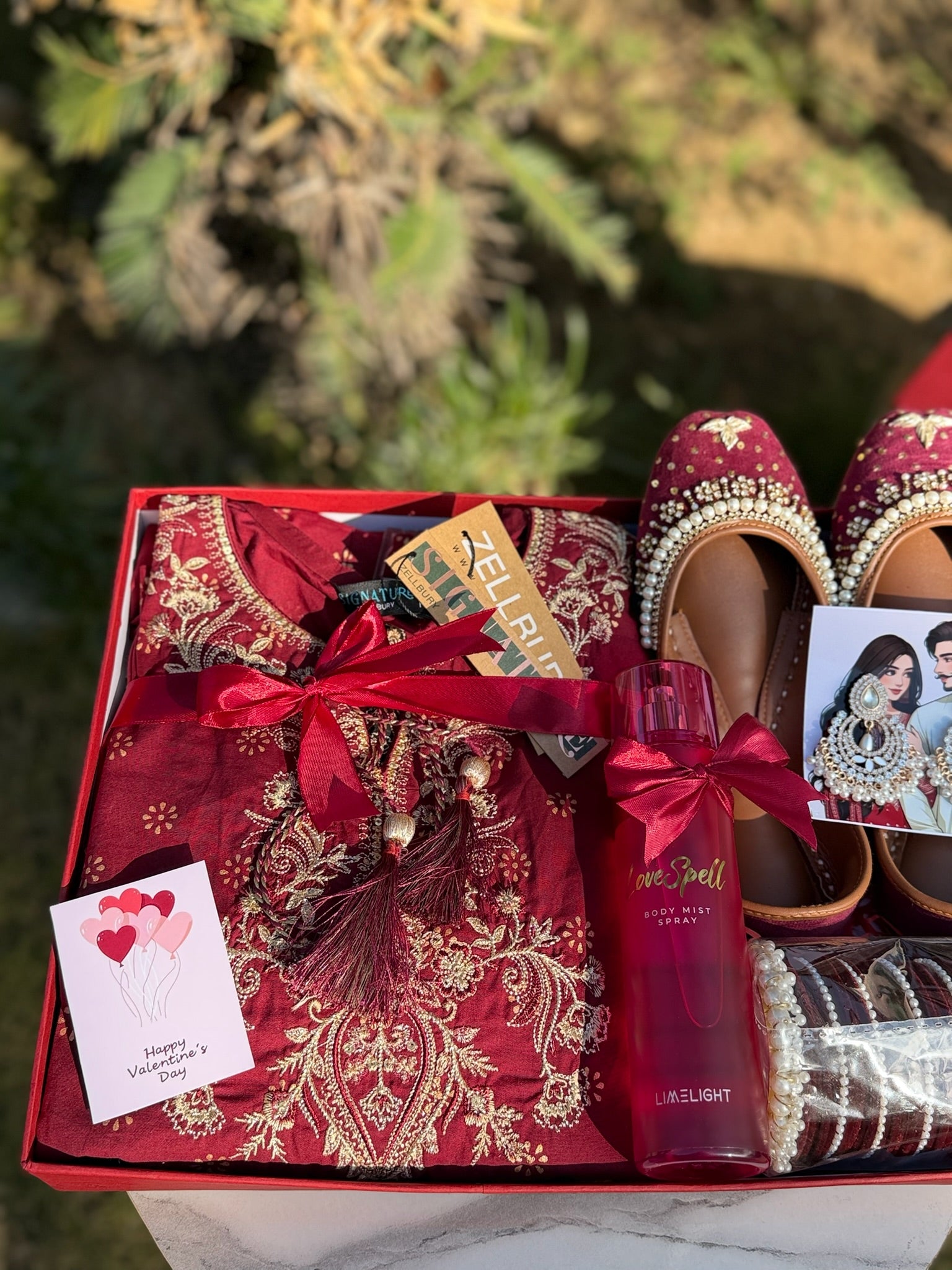 Red Themed Love Box for Her