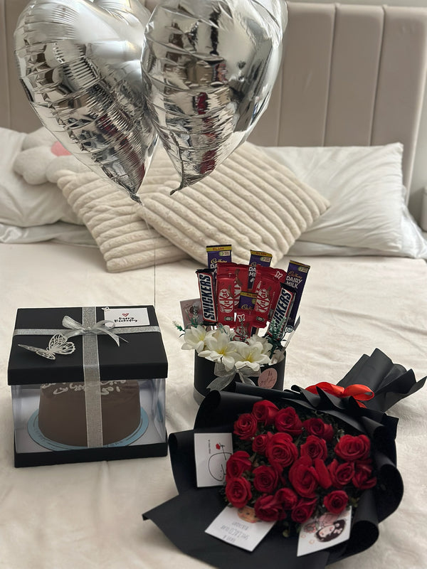 Crimson elegance hamper