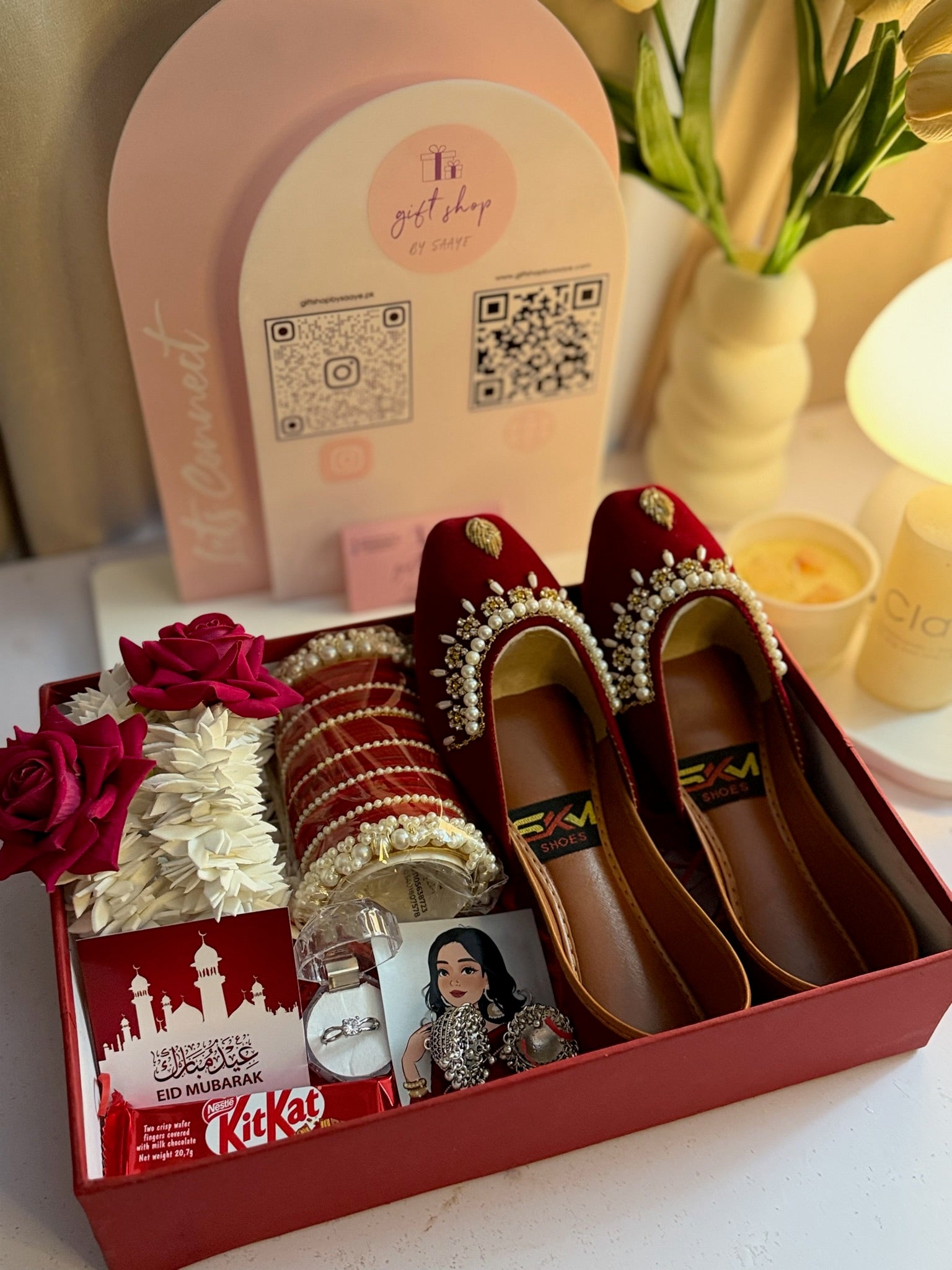 Red Khussa Box