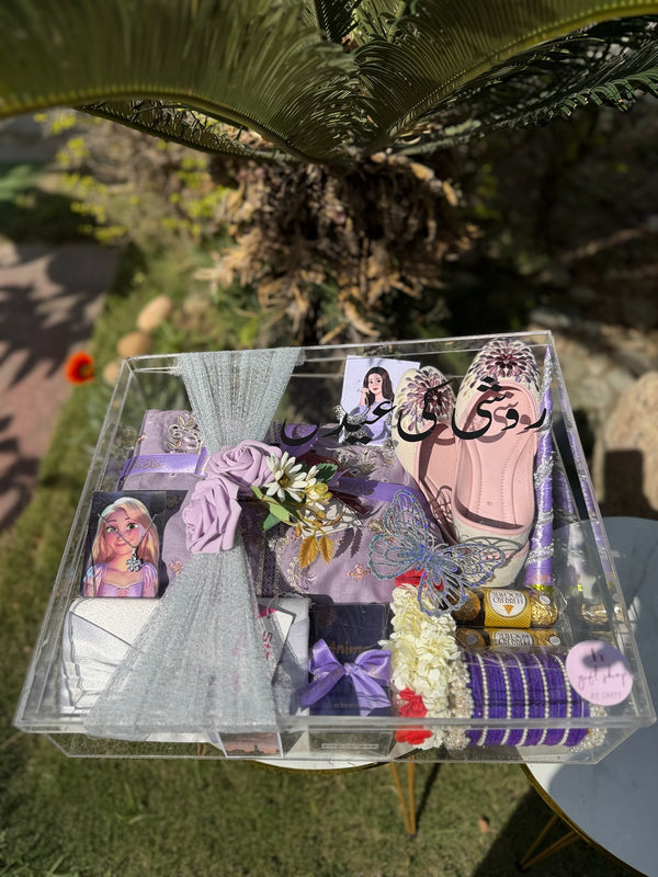 Lilac Acrylic Box For Her