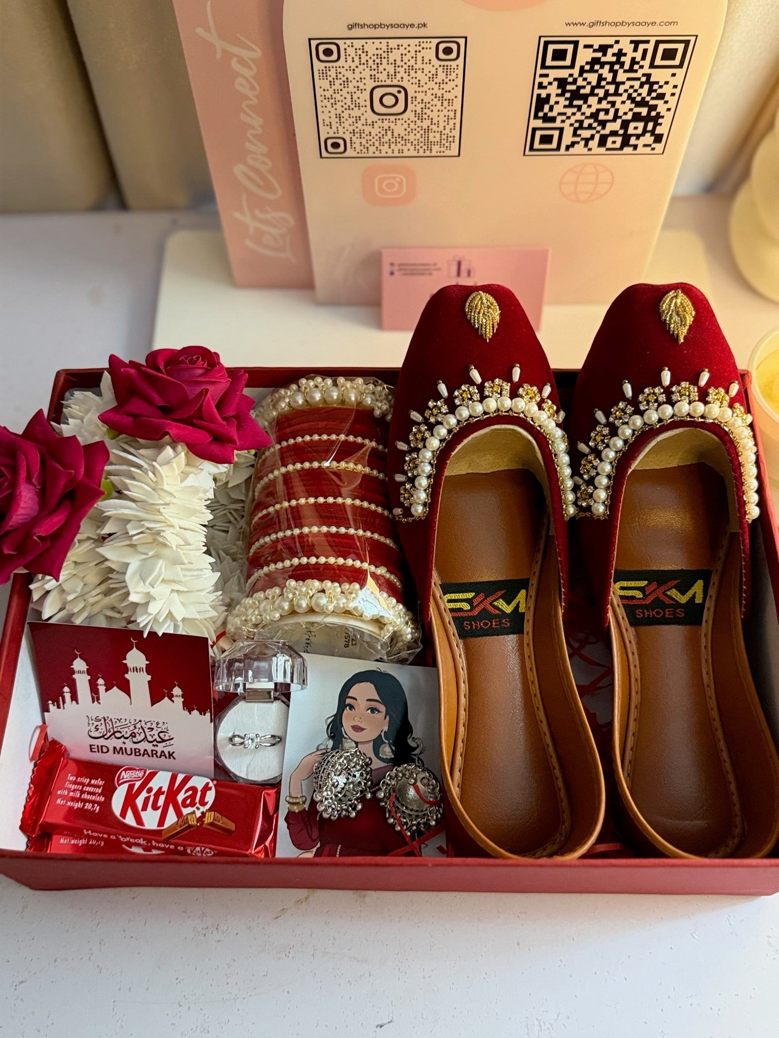 Red Khussa Box