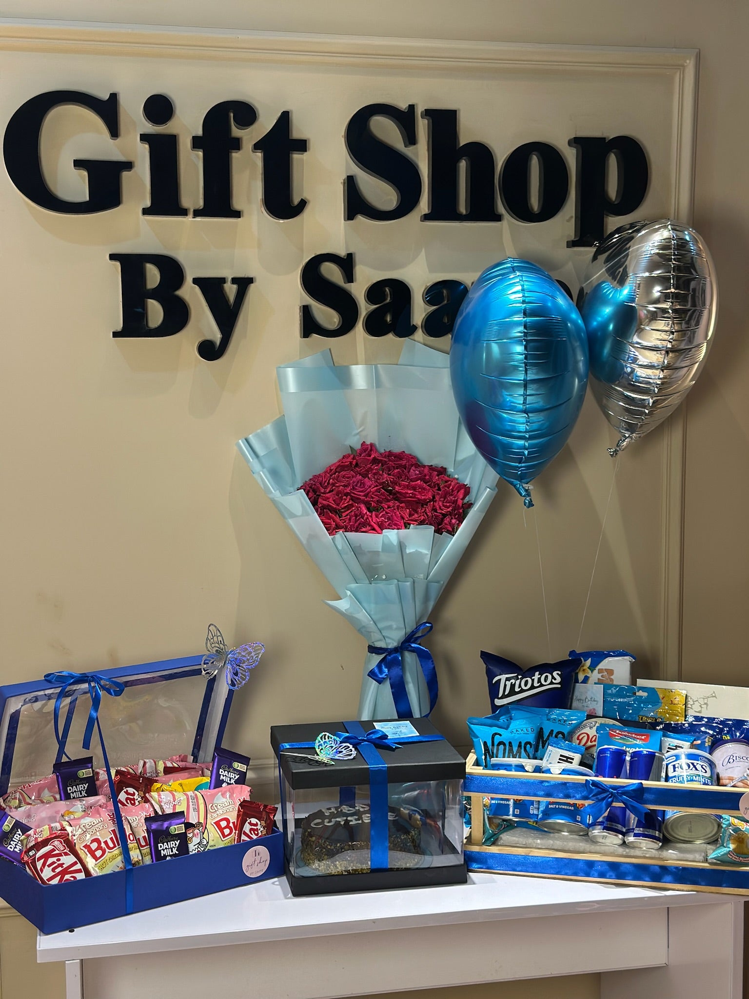 Blue Luxe gift hamper
