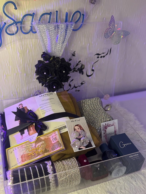 Acrylic Hamper For Her