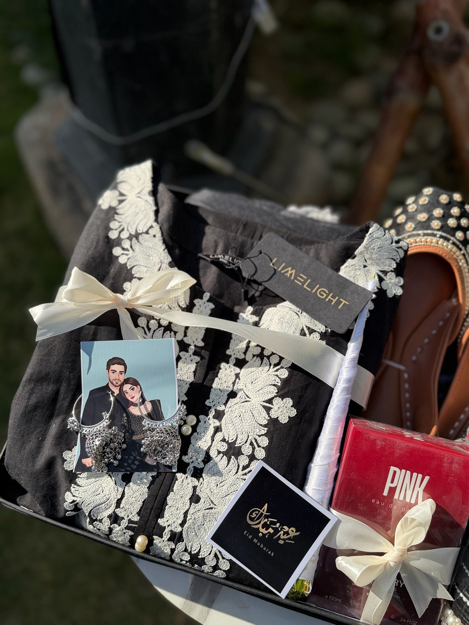 Black Gift Box For Her