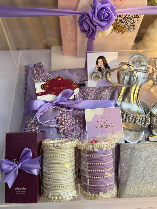 Lilac Acrylic Box For Her