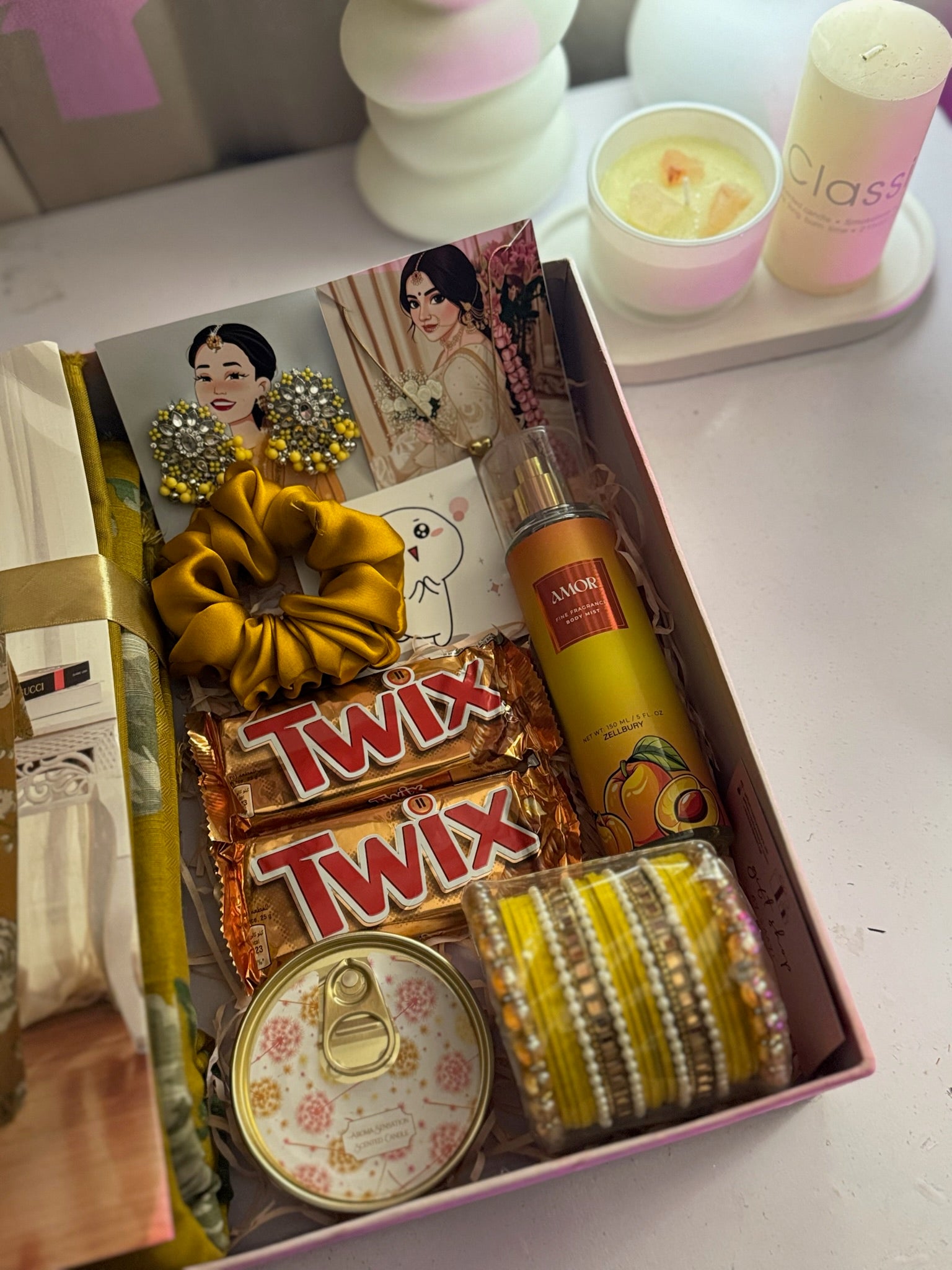 Mustard Giftbox For Her