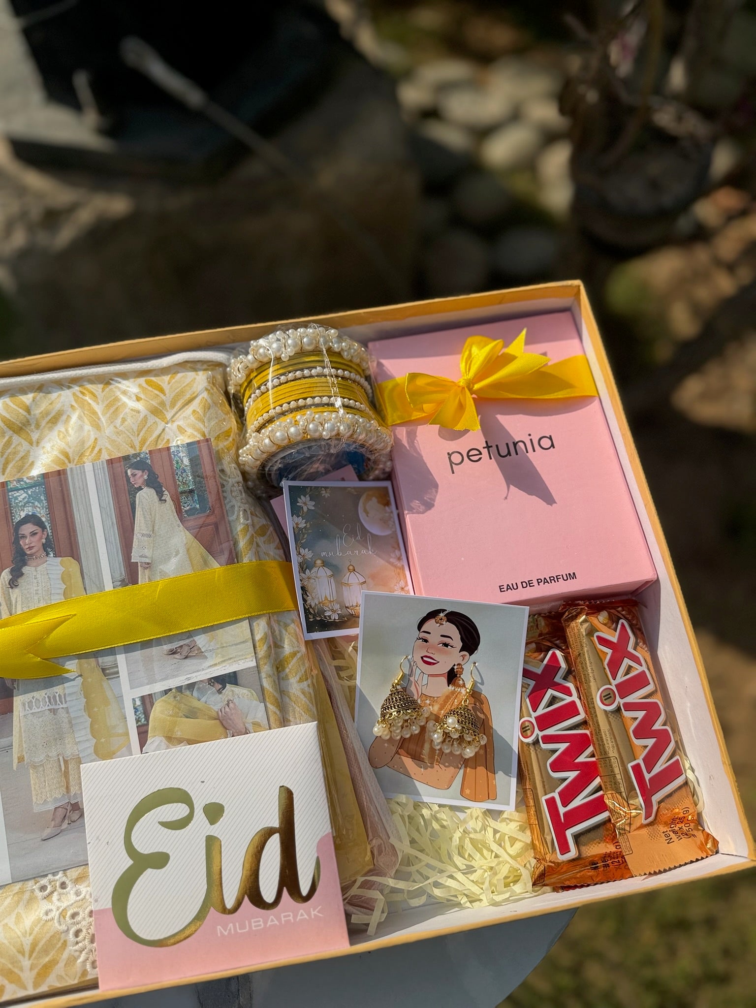 Yellow Giftbox For Her