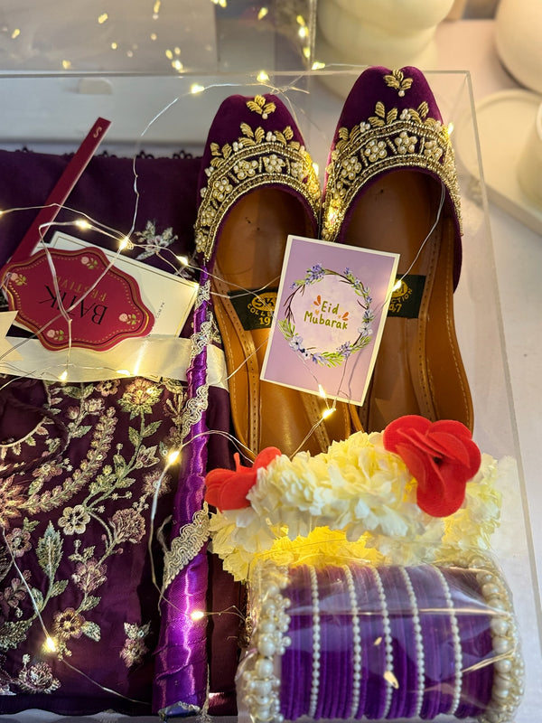 Purple Acrylic Box For Her