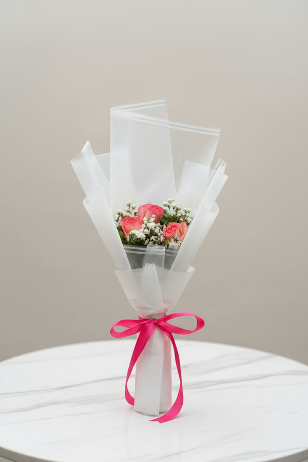 Pink Roses Bouquet