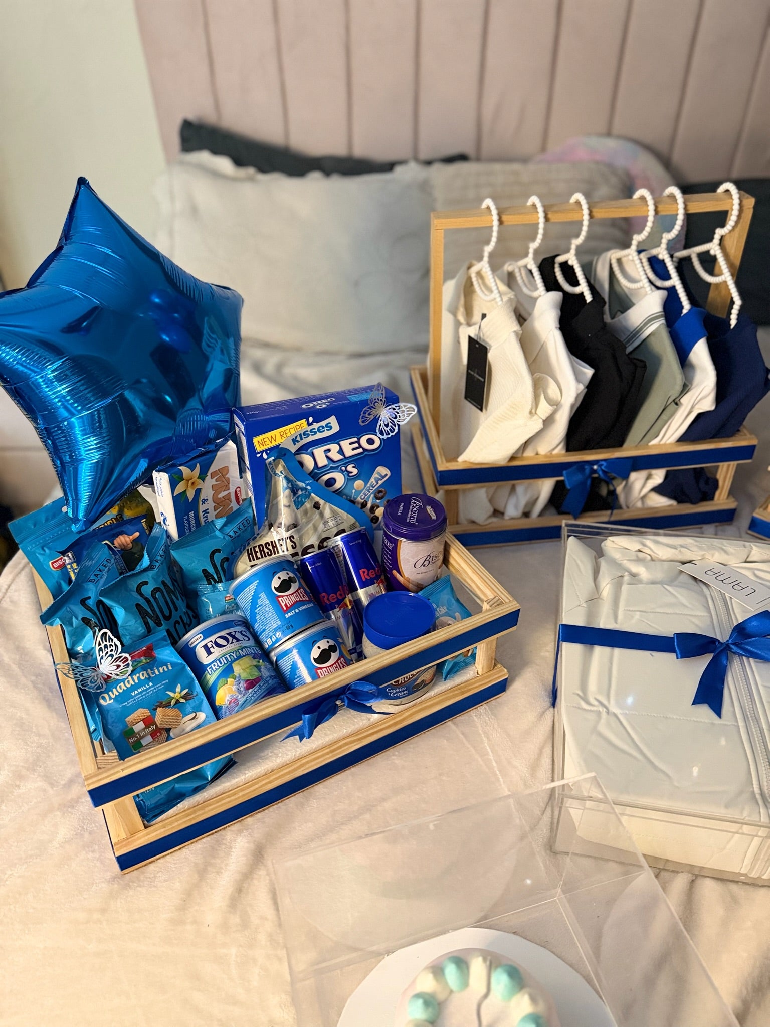 Premium Blue Hamper For Him