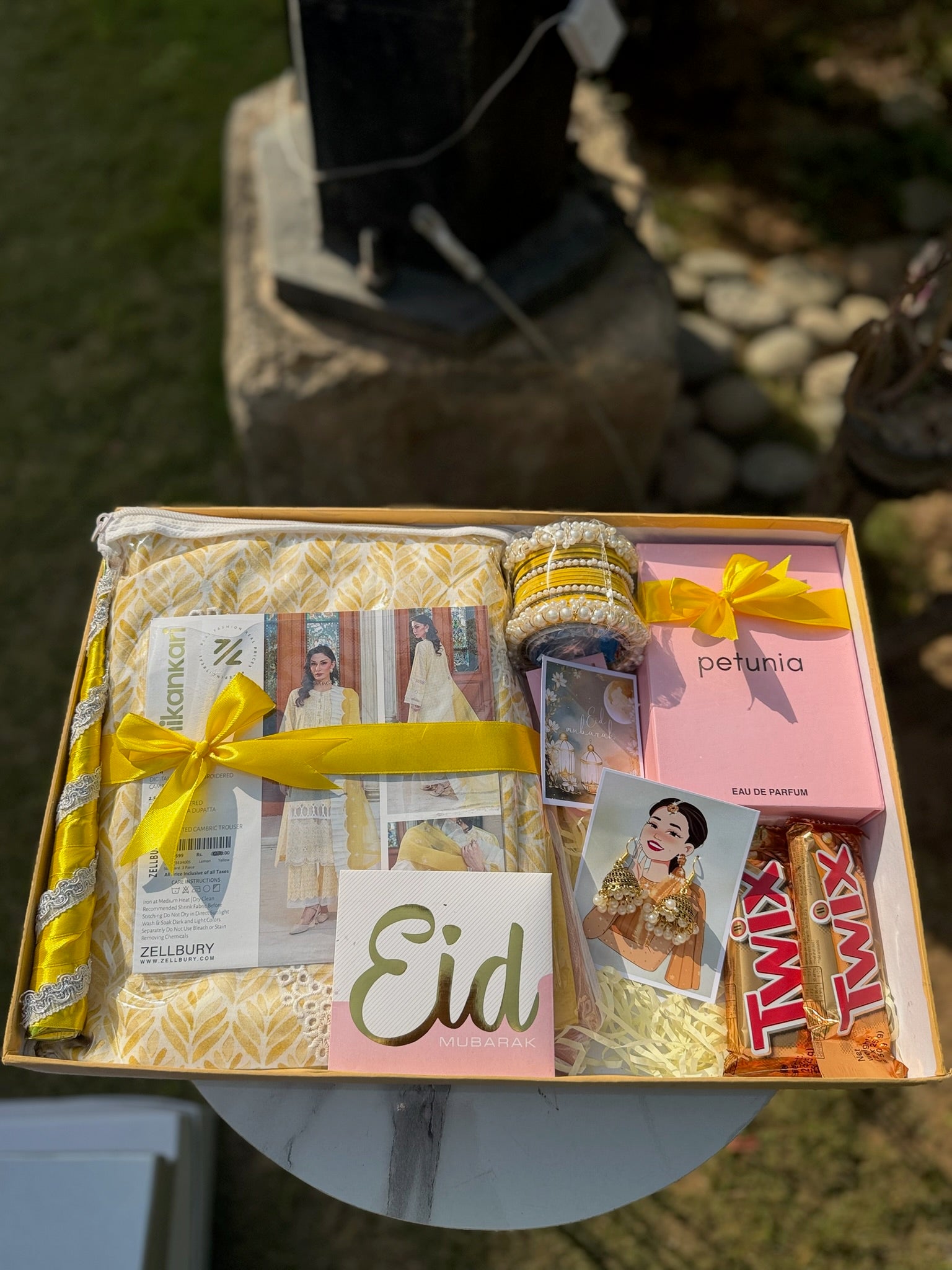 Yellow Giftbox For Her