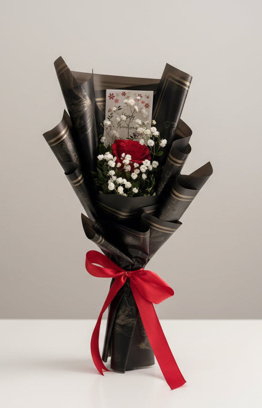 Mini Single Rose bouquet