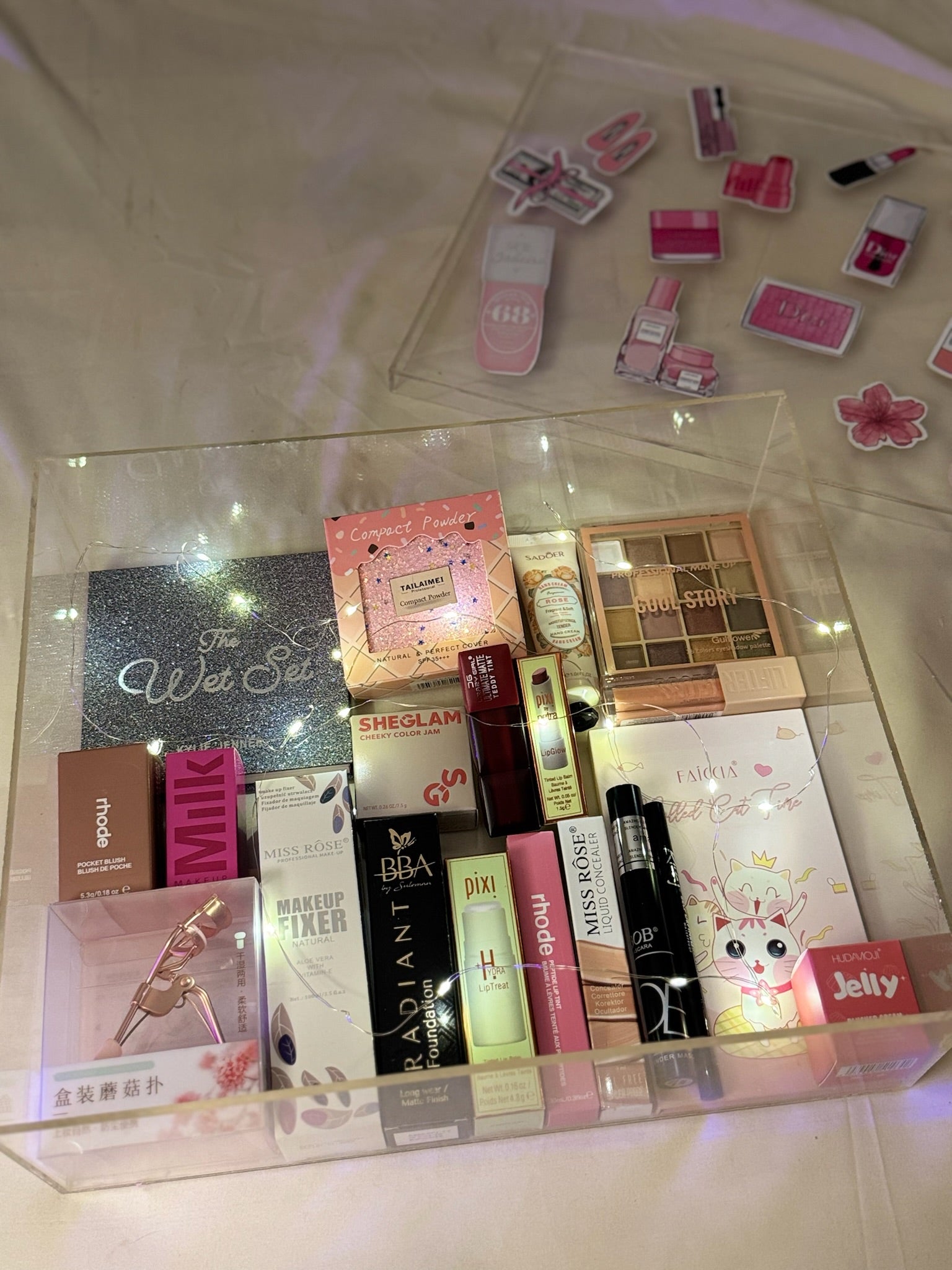 Acrylic Makeup Gift Box