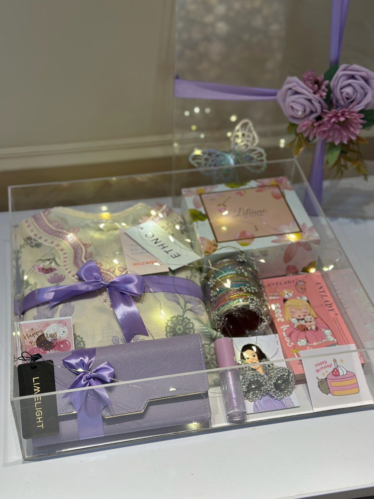 All in one Acrylic Giftbox for her