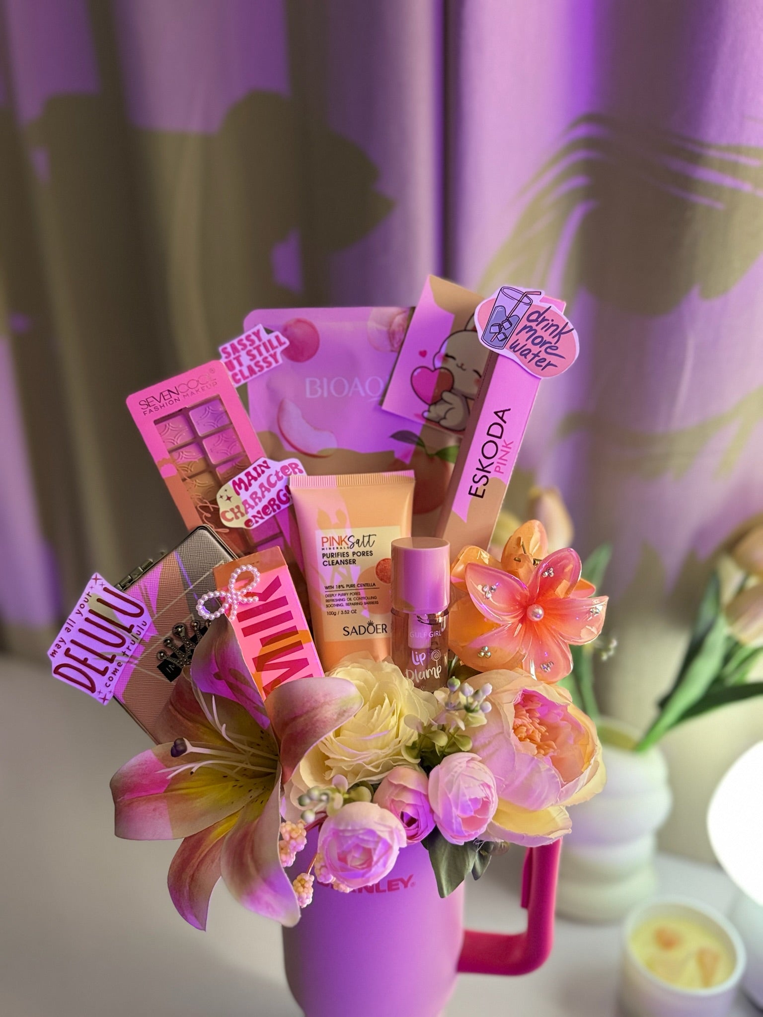 Pink Stanley Bouquet