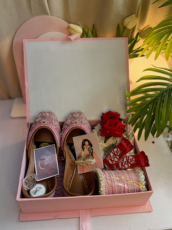 Pink Khussa Box