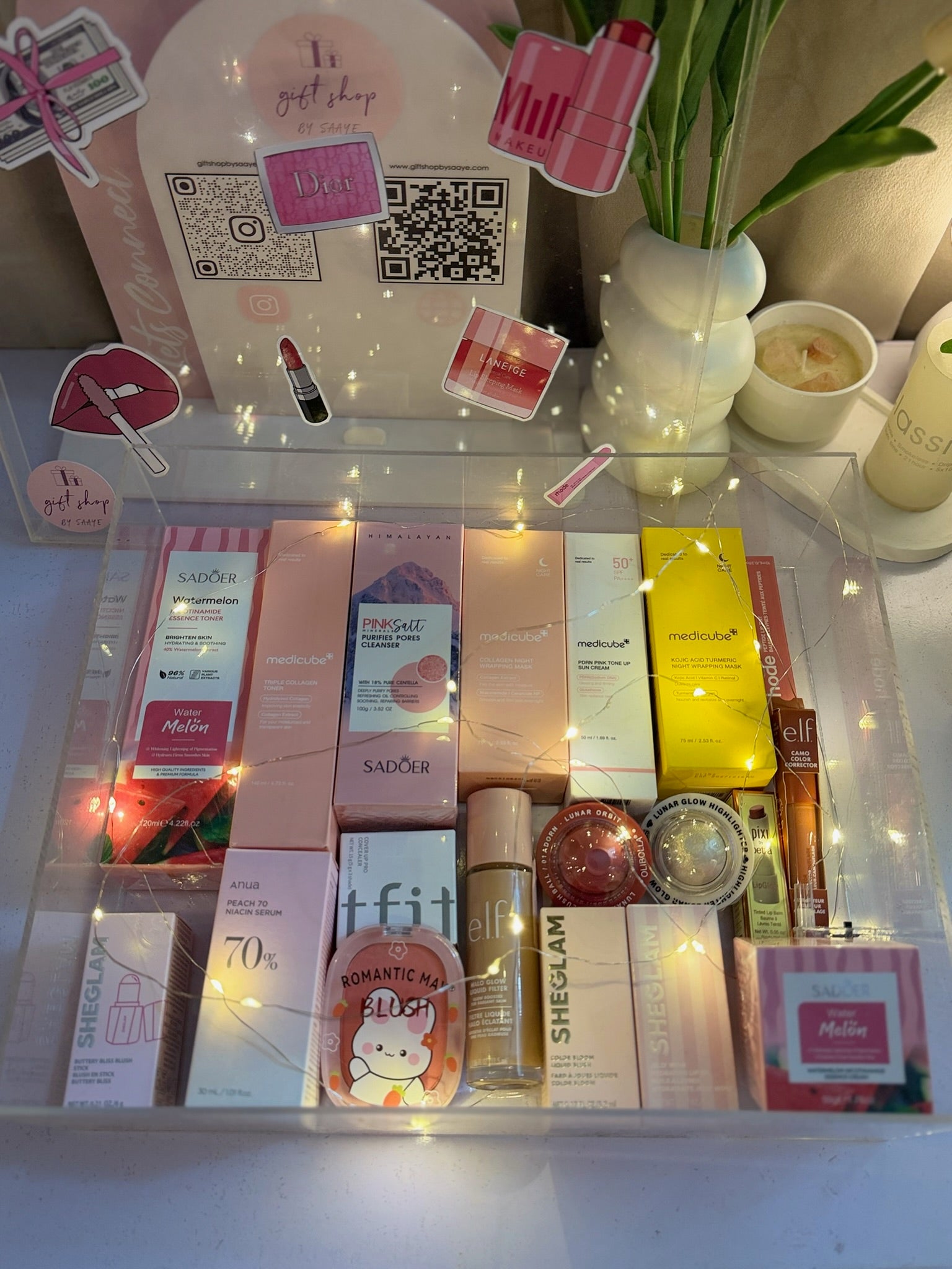 Acrylic Makeup Box