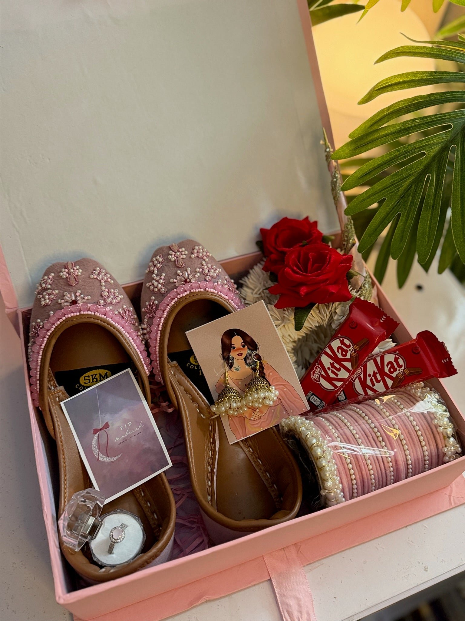 Pink Khussa Box