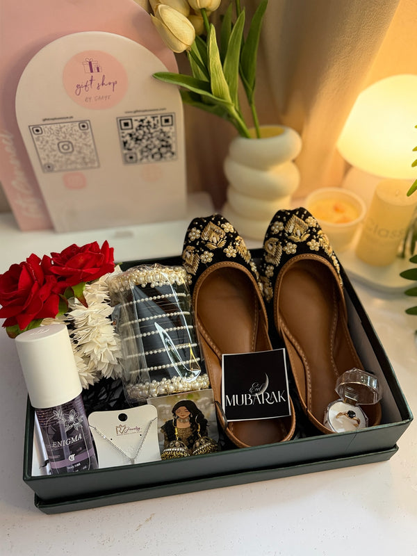 Dark Purple Khussa Box