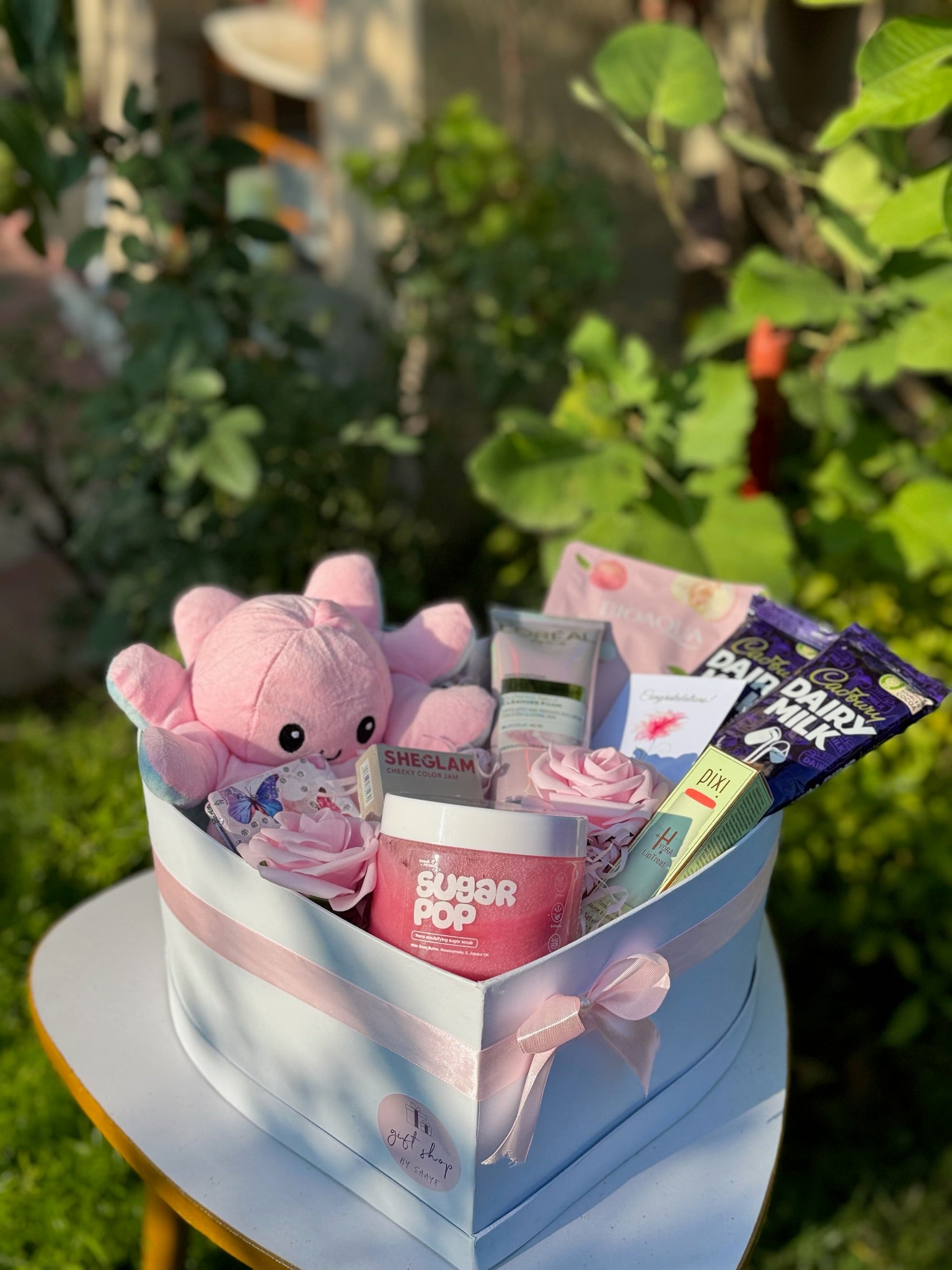 Heart Skincare Box For Her