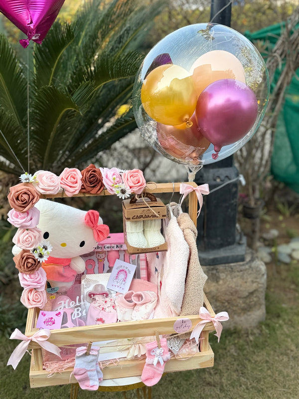 Baby Girl Basket